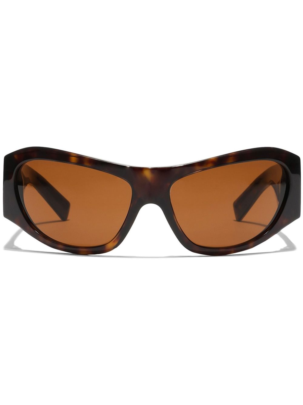 Dolce & Gabbana Eyewear rectangle-frame Sicily sunglasses - Brown von Dolce & Gabbana Eyewear