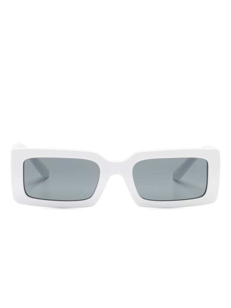 Dolce & Gabbana Eyewear rectangle-frame sunglasses - White von Dolce & Gabbana Eyewear