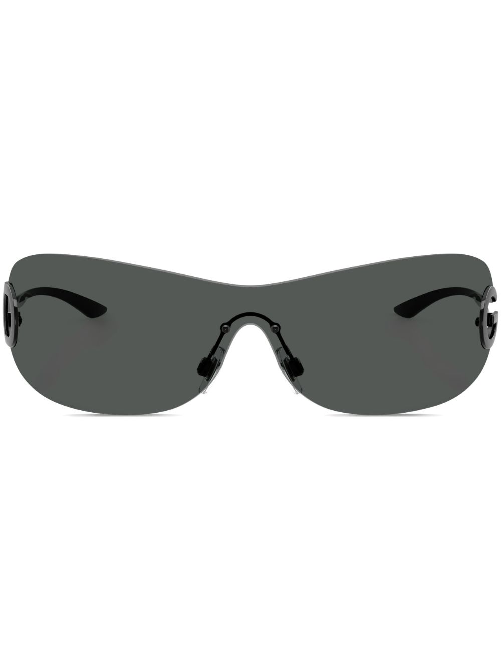 Dolce & Gabbana Eyewear shield-frame sunglasses - Black von Dolce & Gabbana Eyewear