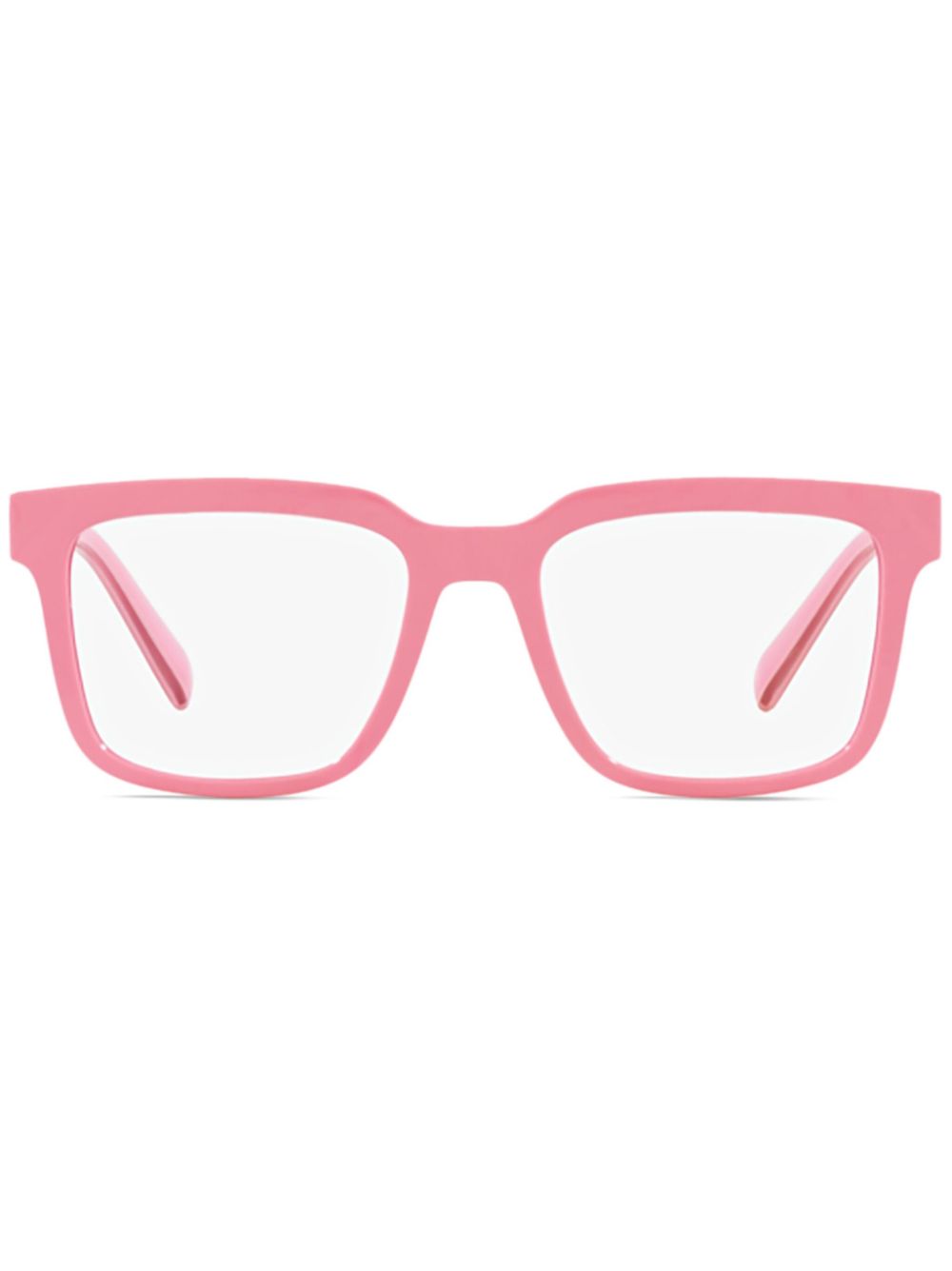 Dolce & Gabbana Eyewear square-frame glasses - Pink von Dolce & Gabbana Eyewear