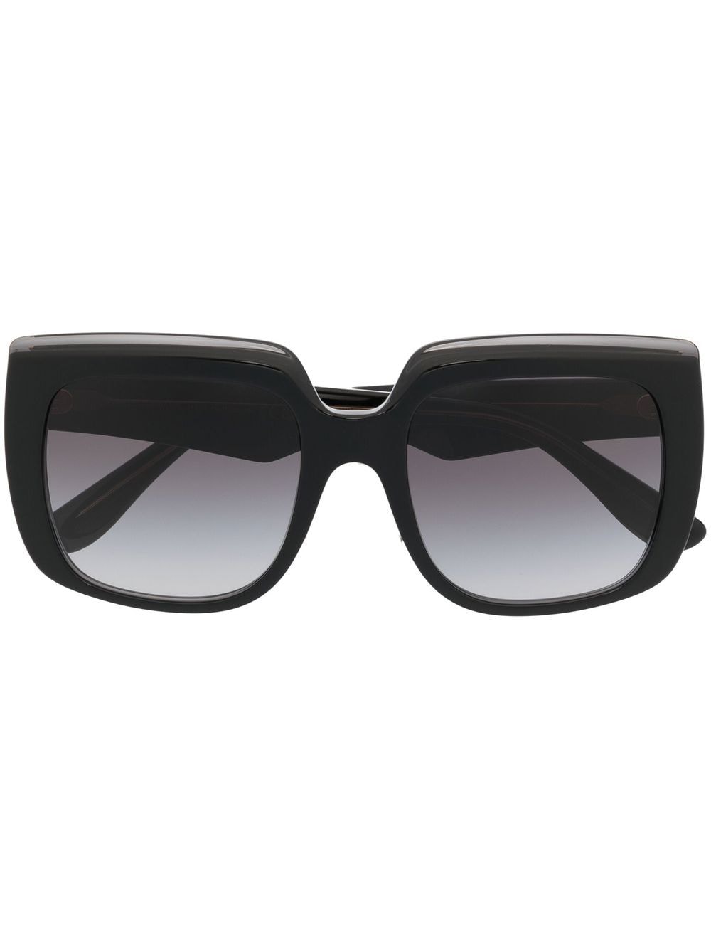 Dolce & Gabbana Eyewear square-frame gradient-lens sunglasses - Black von Dolce & Gabbana Eyewear