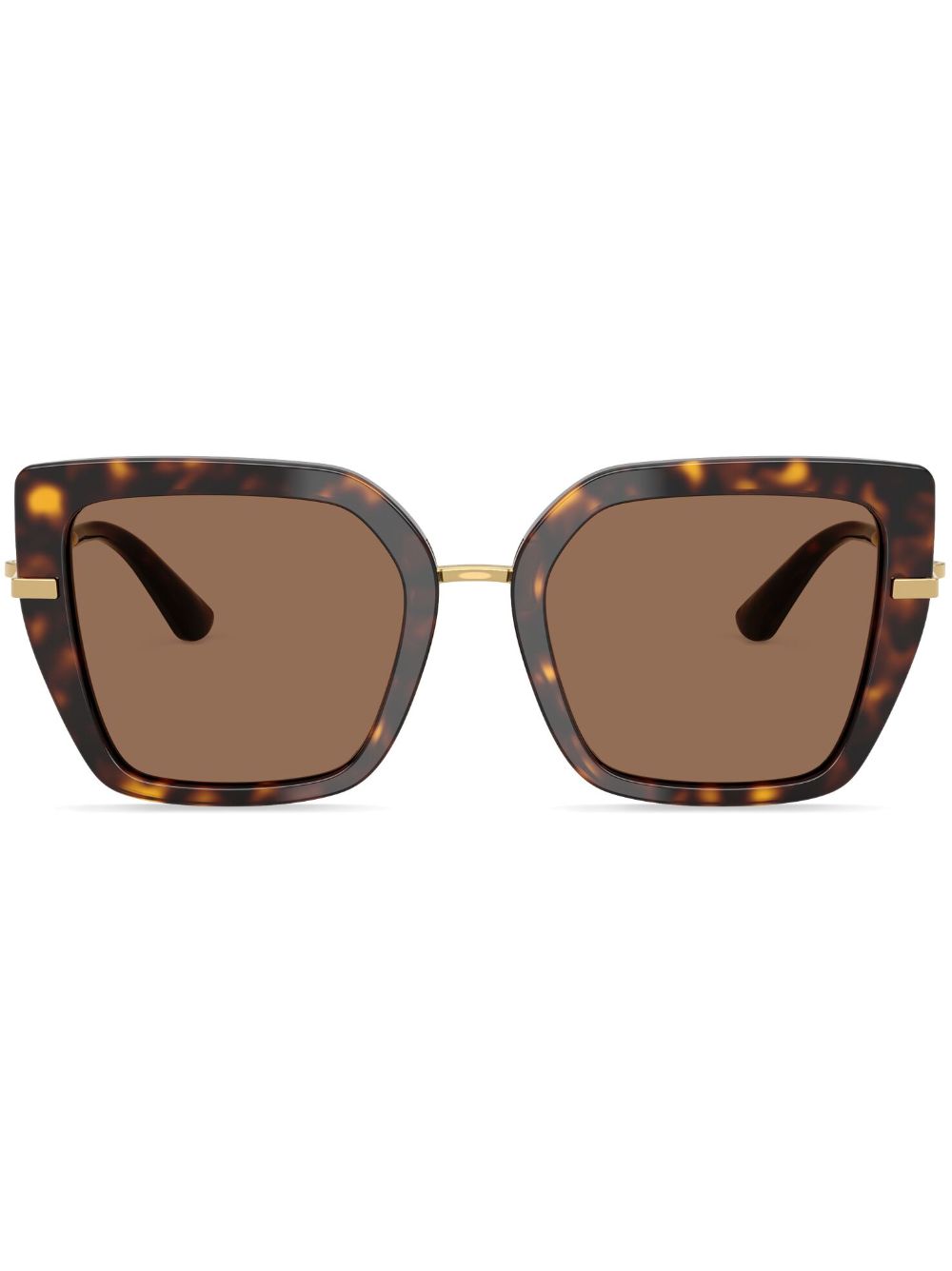 Dolce & Gabbana Eyewear square-frame sunglasses - Brown von Dolce & Gabbana Eyewear