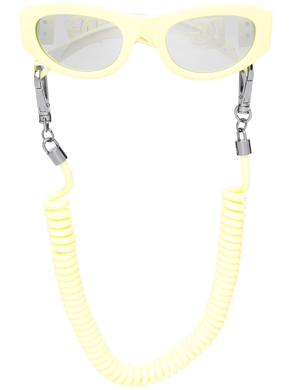 Dolce & Gabbana Eyewear square tinted sunglasses - Yellow von Dolce & Gabbana Eyewear