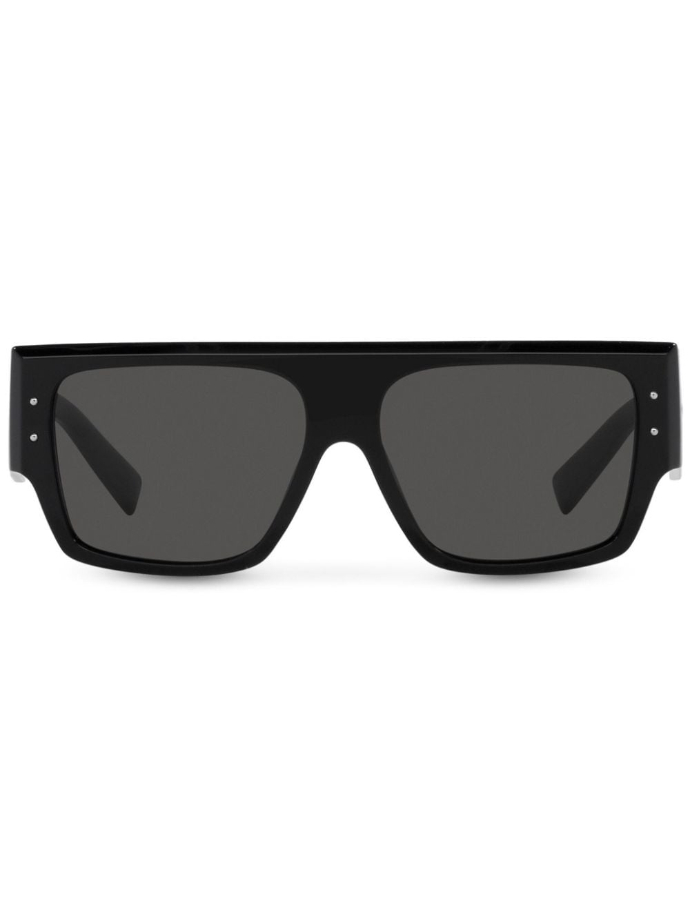 Dolce & Gabbana Eyewear tinted-lens rectangle-frame sunglasses - Black von Dolce & Gabbana Eyewear