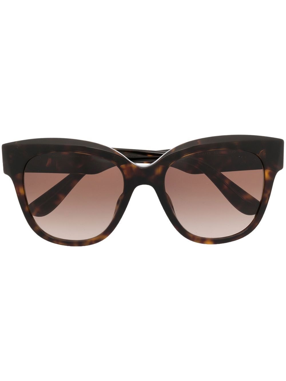 Dolce & Gabbana Eyewear tortoise butterfly frame sunglasses - Brown von Dolce & Gabbana Eyewear