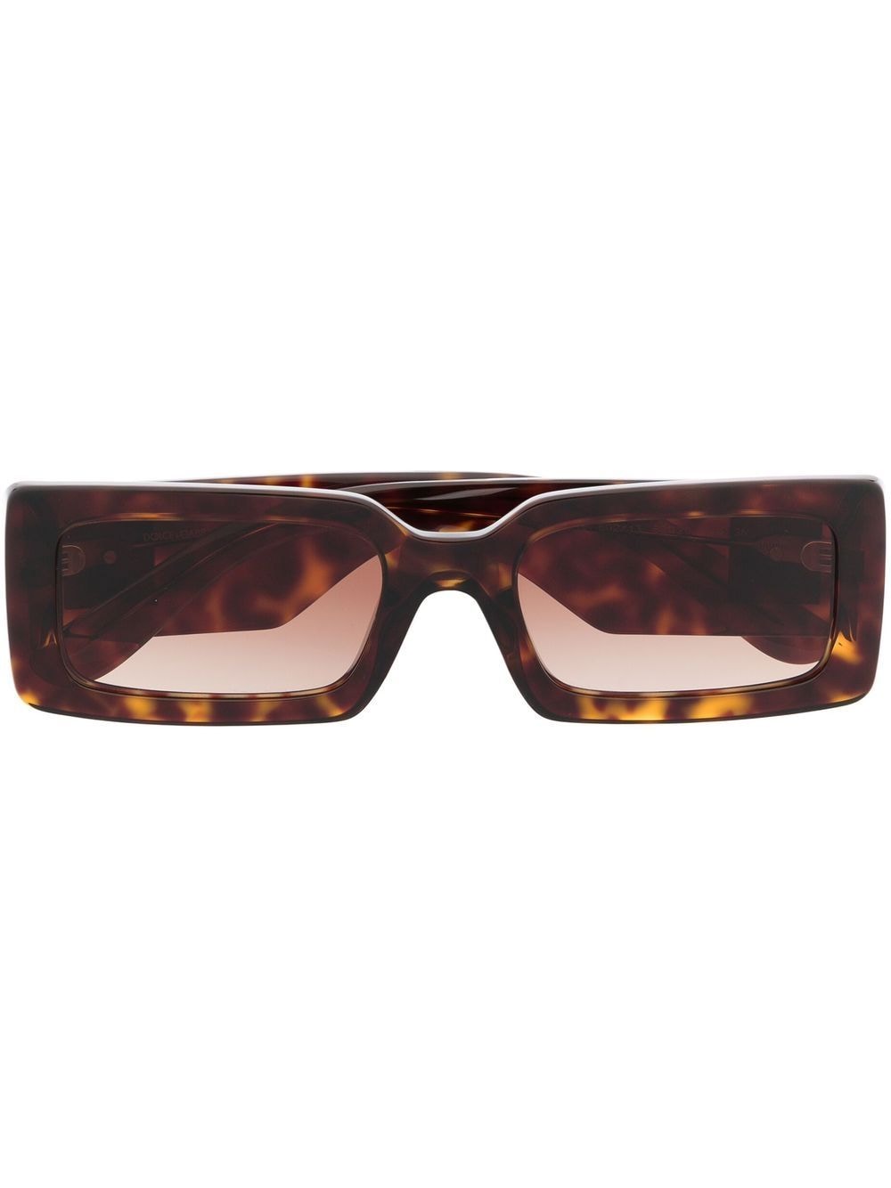 Dolce & Gabbana Eyewear tortoise-shell frame sunglasses - Brown von Dolce & Gabbana Eyewear