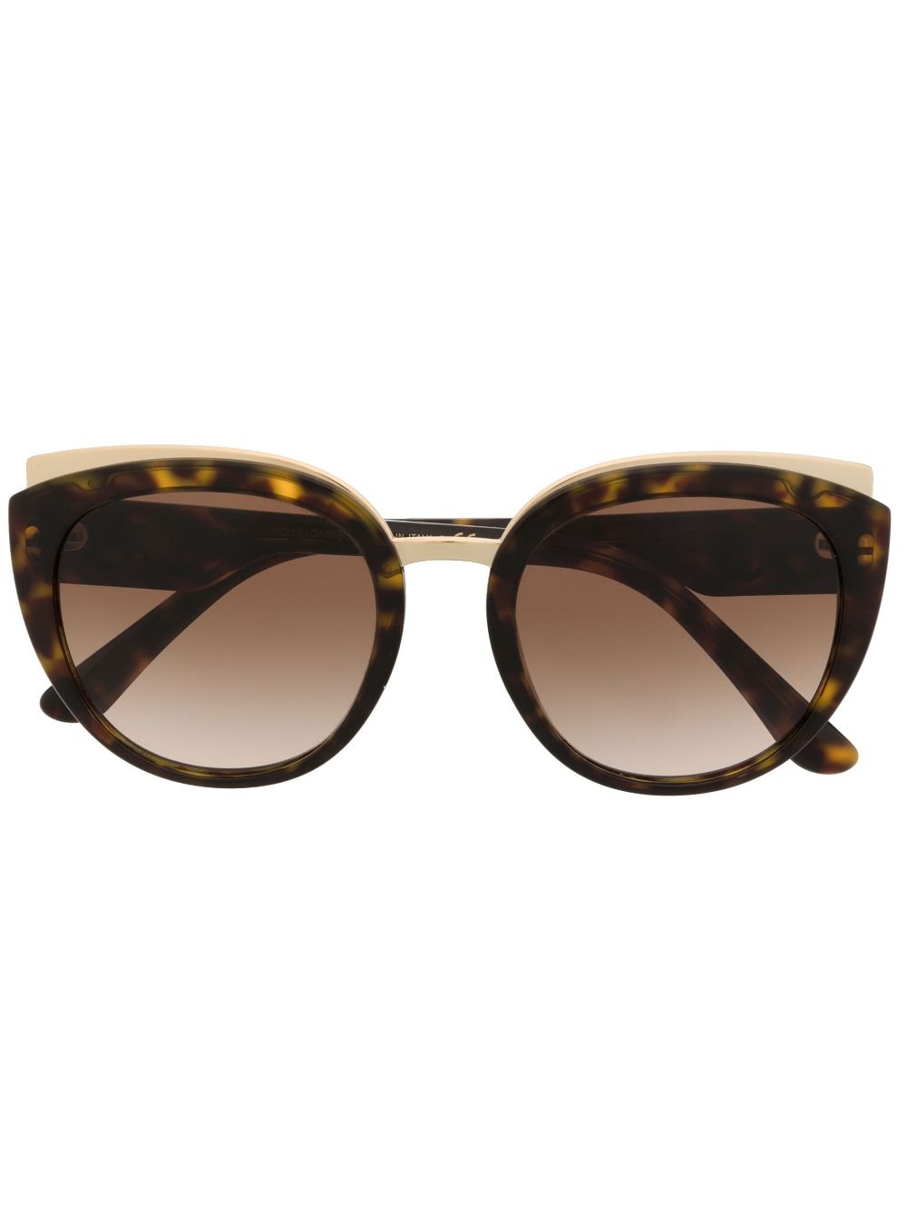 Dolce & Gabbana Eyewear tortoiseshell cat-eye frame sunglasses - Brown von Dolce & Gabbana Eyewear