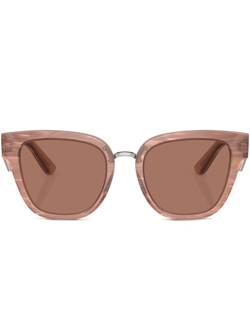 Dolce & Gabbana Eyewear tortoiseshell cat-eye sunglasses - Brown von Dolce & Gabbana Eyewear