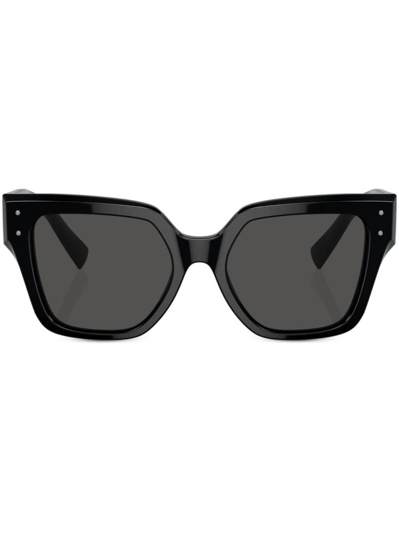 Dolce & Gabbana Eyewear transparent square-frame sunglasses - Black von Dolce & Gabbana Eyewear