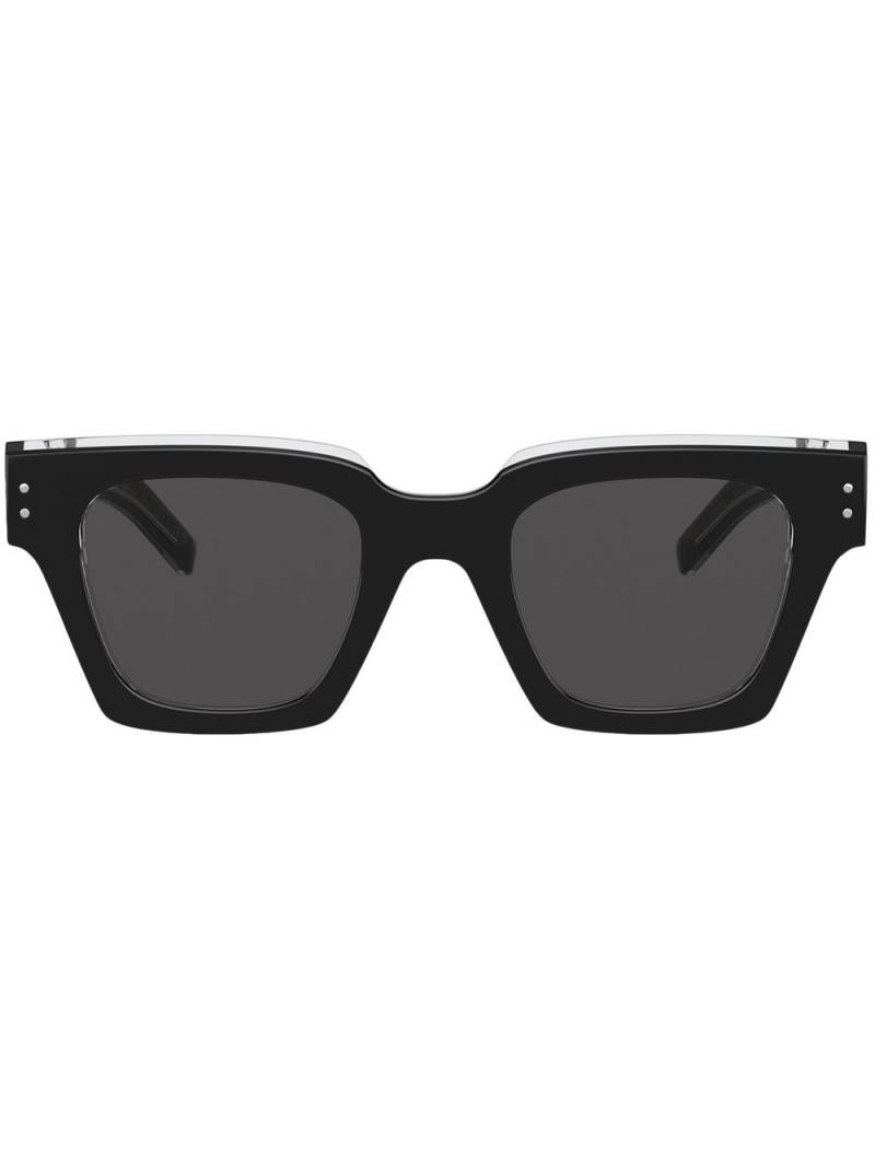 Dolce & Gabbana Eyewear wayfarer-frame sunglasses - Black von Dolce & Gabbana Eyewear