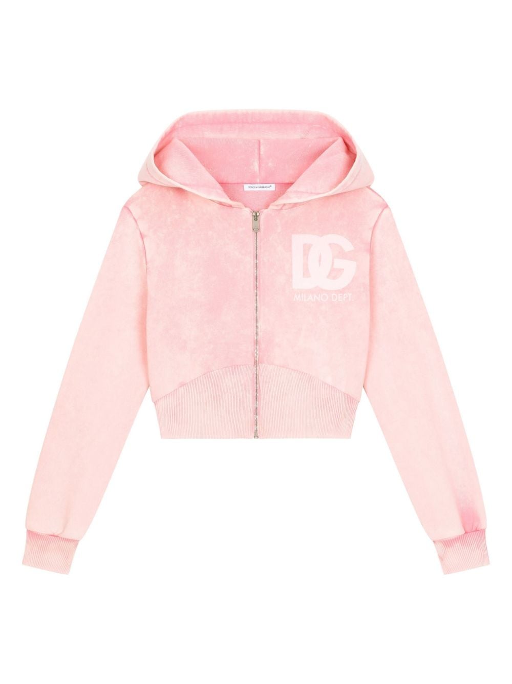 Dolce & Gabbana Kids D&G-print cotton jacket - Pink von Dolce & Gabbana Kids