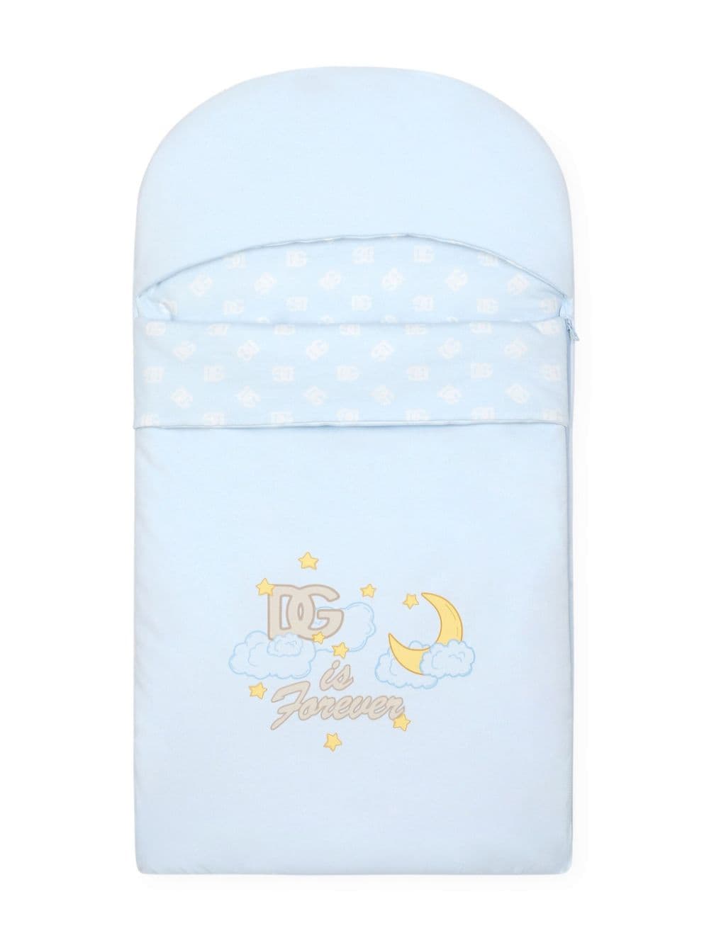 Dolce & Gabbana Kids DG-logo sleeping bag - Blue von Dolce & Gabbana Kids