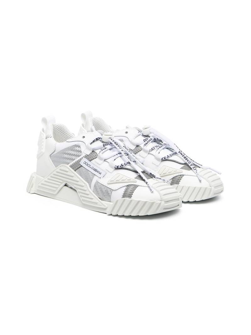 Dolce & Gabbana Kids DNA low-top sneakers - White von Dolce & Gabbana Kids