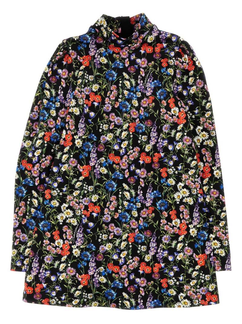 Dolce & Gabbana Kids Fiori di Campo dress - Black von Dolce & Gabbana Kids