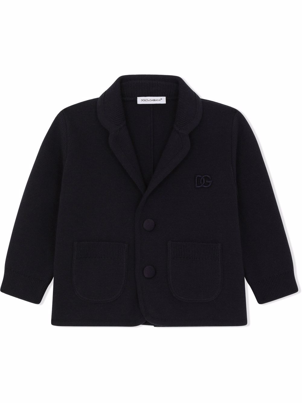 Dolce & Gabbana Kids Full Milano single-breasted blazer - Blue von Dolce & Gabbana Kids