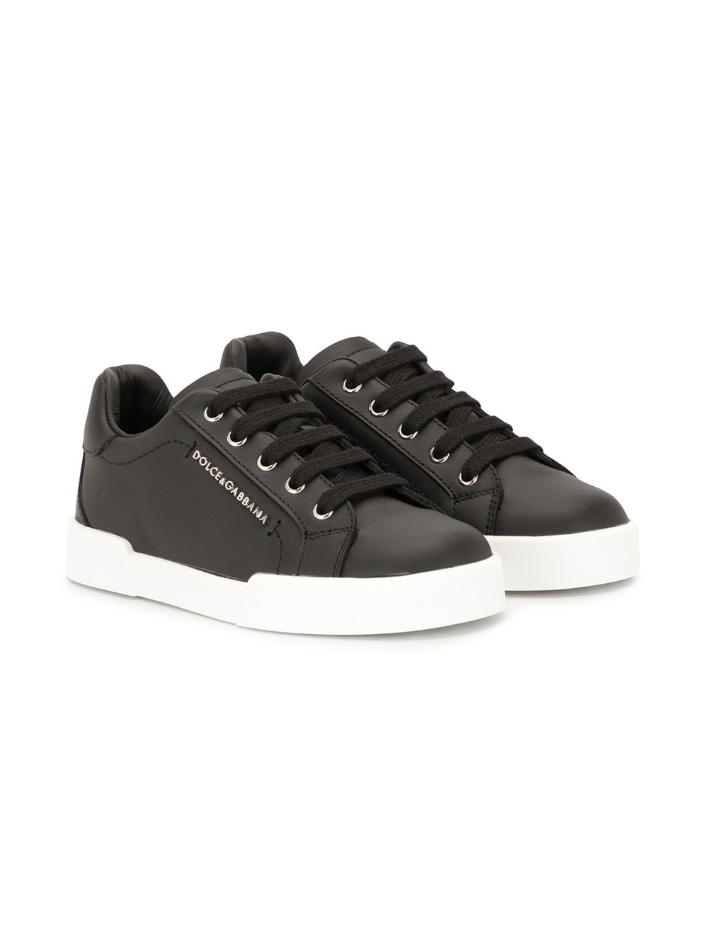 Dolce & Gabbana Kids Portofino Light sneakers - Black von Dolce & Gabbana Kids