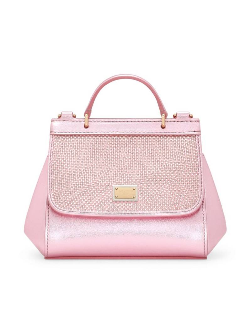 Dolce & Gabbana Kids Sicily shoulder bag - Pink von Dolce & Gabbana Kids