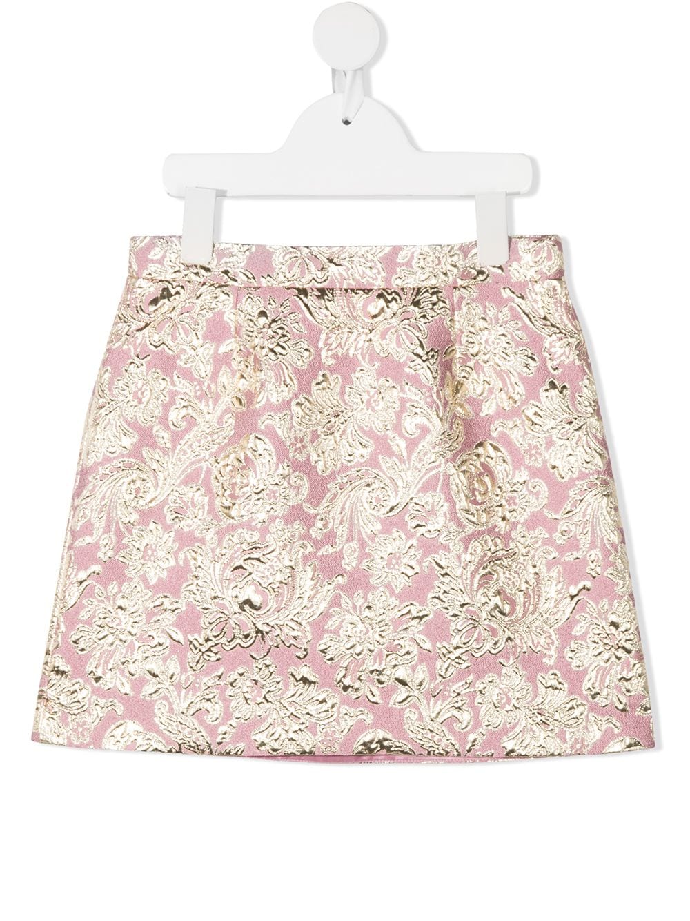 Dolce & Gabbana Kids brocade mini skirt - Pink von Dolce & Gabbana Kids