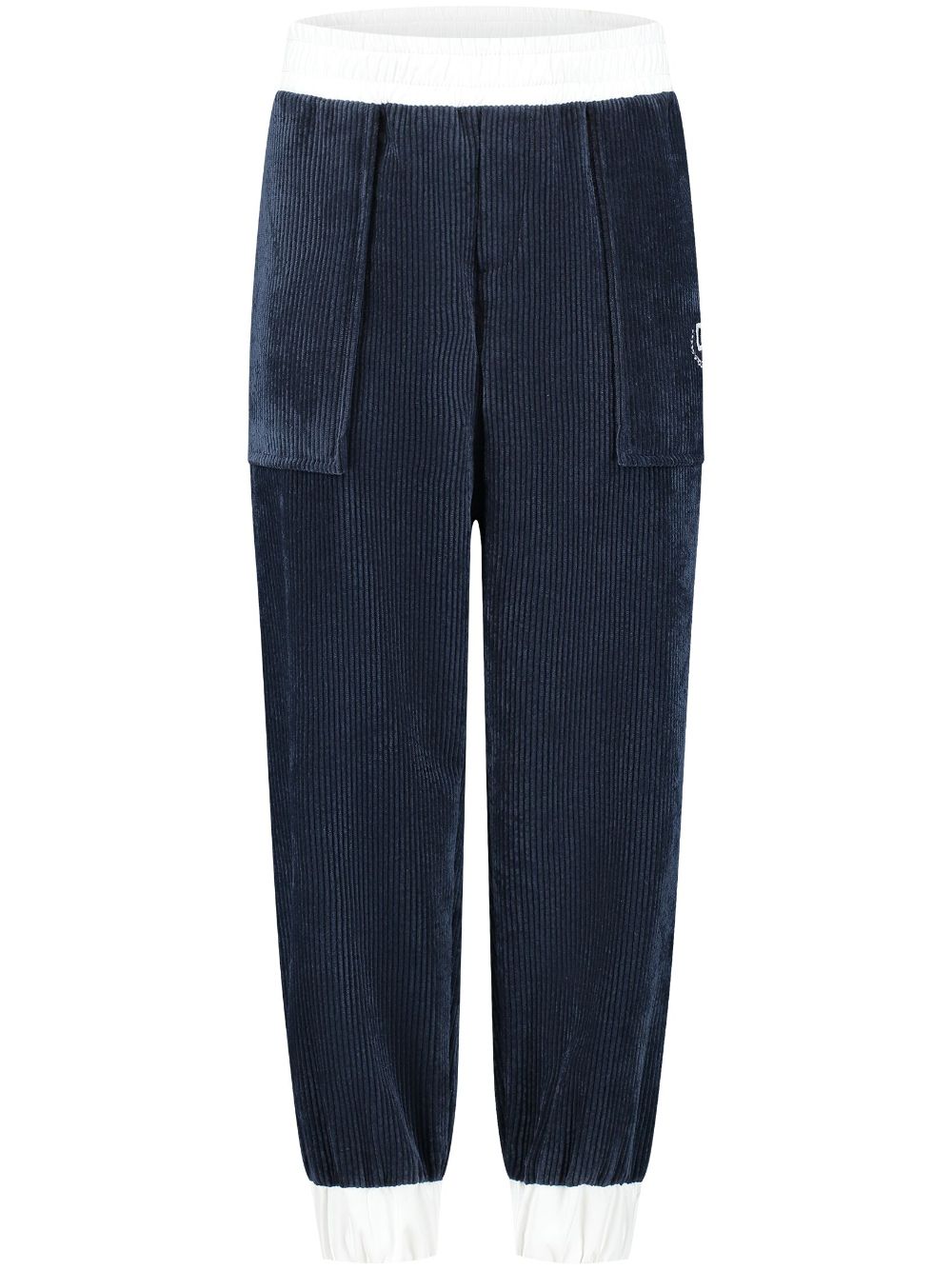 Dolce & Gabbana Kids corduroy track pants - Blue von Dolce & Gabbana Kids