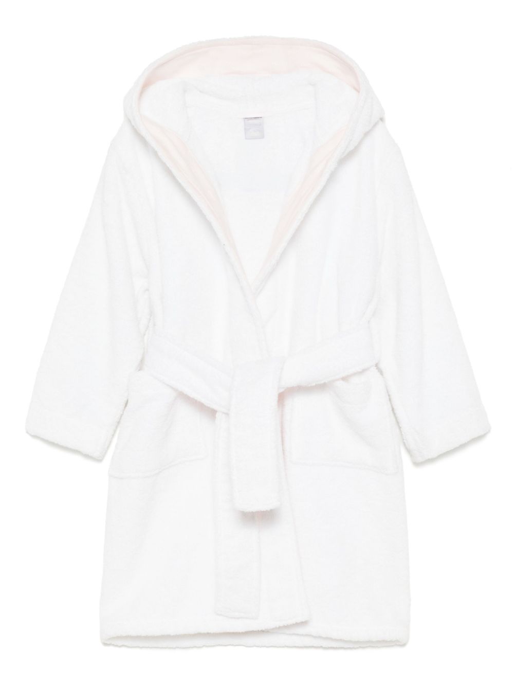 Dolce & Gabbana Kids cotton hooded coat - White von Dolce & Gabbana Kids