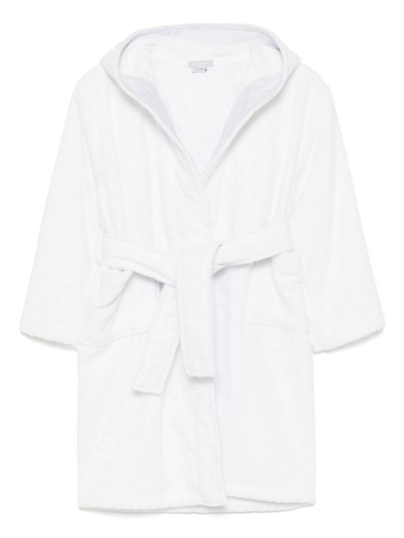 Dolce & Gabbana Kids cotton hooded coat - White von Dolce & Gabbana Kids