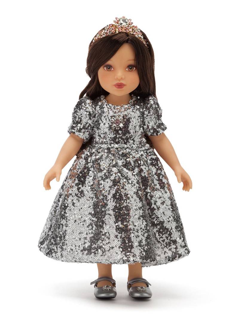 Dolce & Gabbana Kids doll with sequin-embellished dress - Multicolour von Dolce & Gabbana Kids