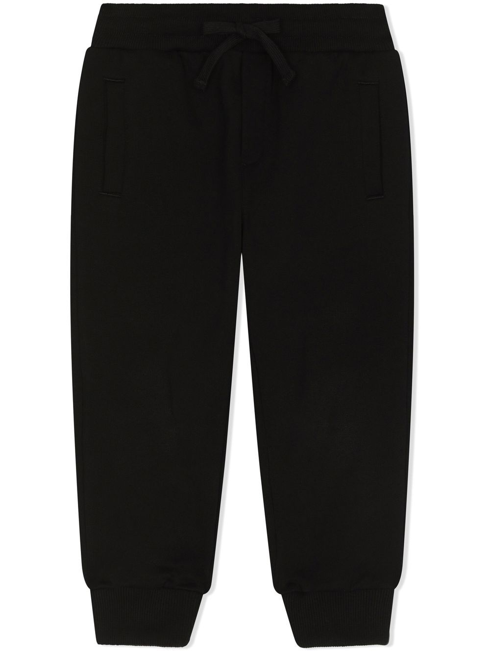 Dolce & Gabbana Kids drawstring tracksuit bottoms - Black von Dolce & Gabbana Kids