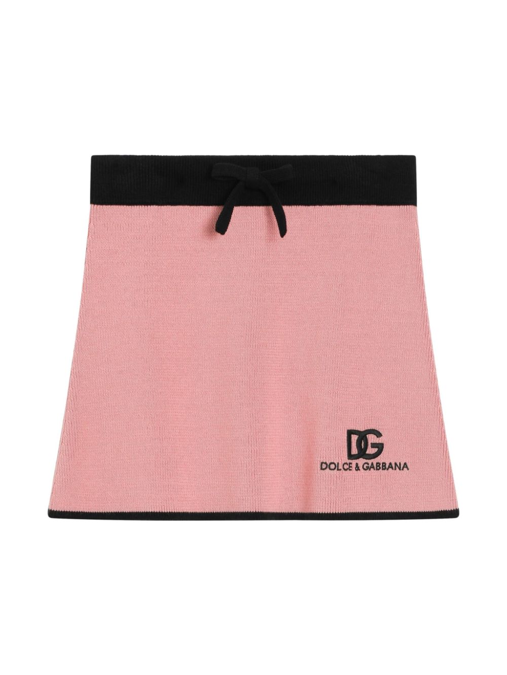 Dolce & Gabbana Kids embroidered-logo mini skirt - Pink von Dolce & Gabbana Kids