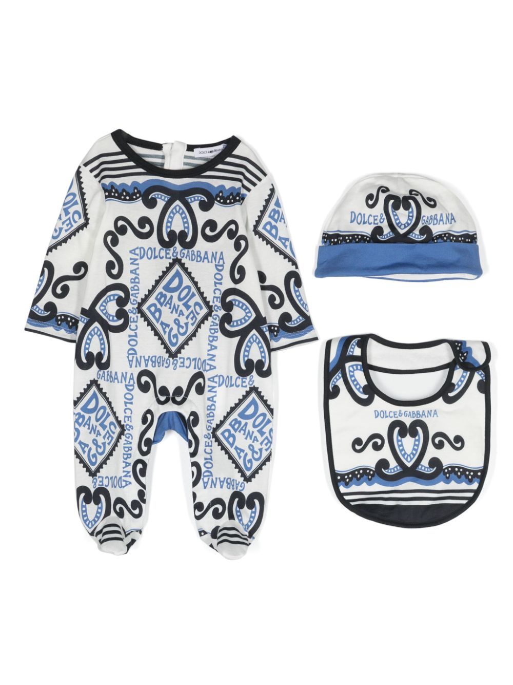 Dolce & Gabbana Kids graphic-print pajamas set - Blue von Dolce & Gabbana Kids