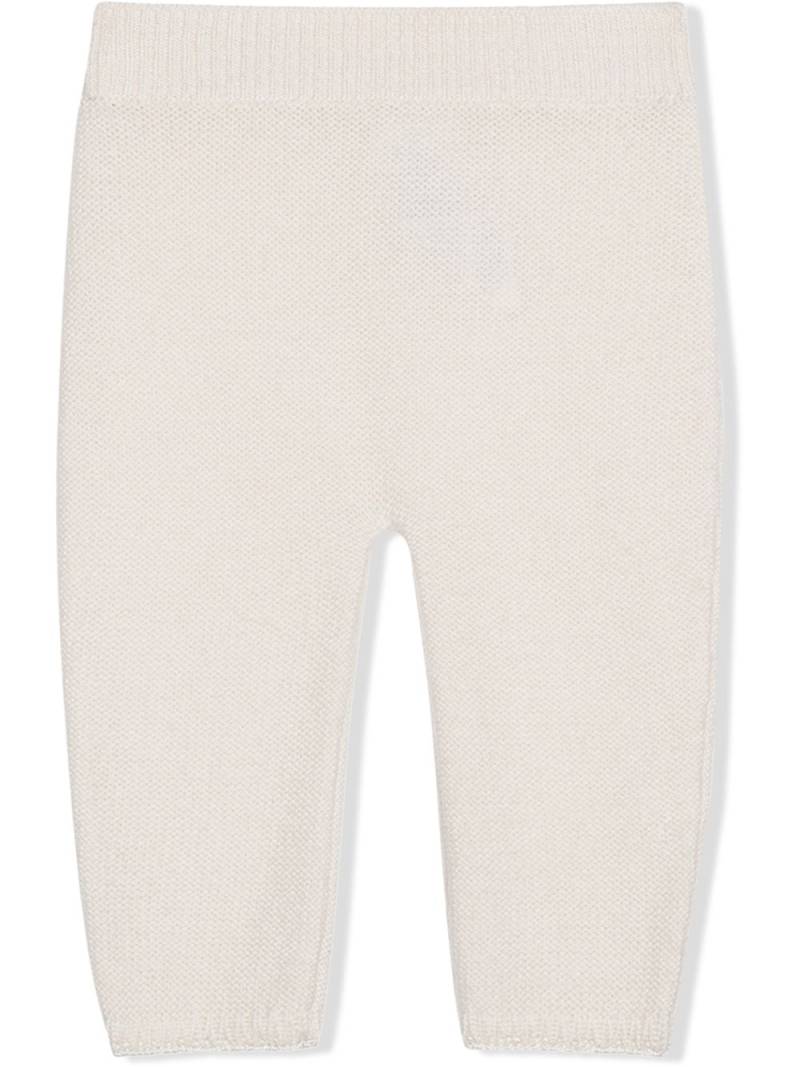 Dolce & Gabbana Kids knitted cashmere pants - White von Dolce & Gabbana Kids