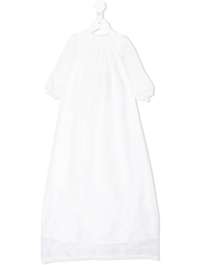 Dolce & Gabbana Kids lace detail ceremony dress - White von Dolce & Gabbana Kids