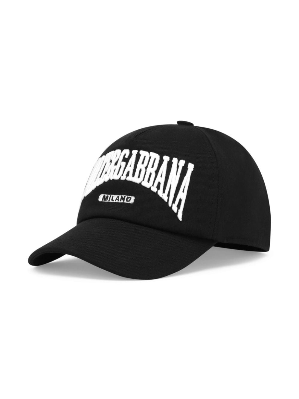 Dolce & Gabbana Kids logo-embroidered cap - Black von Dolce & Gabbana Kids