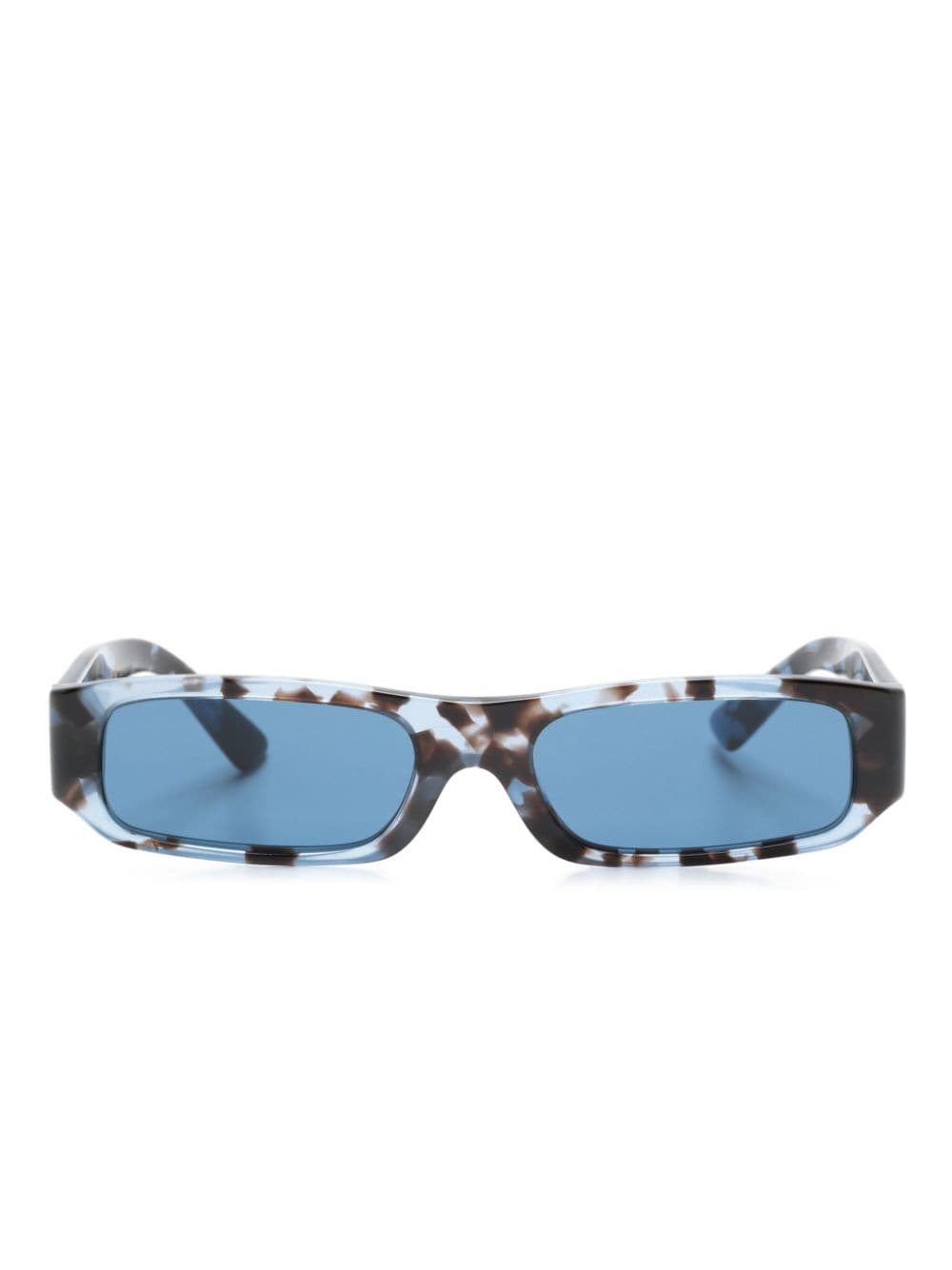 Dolce & Gabbana Kids logo-plaque sunglasses - Blue von Dolce & Gabbana Kids