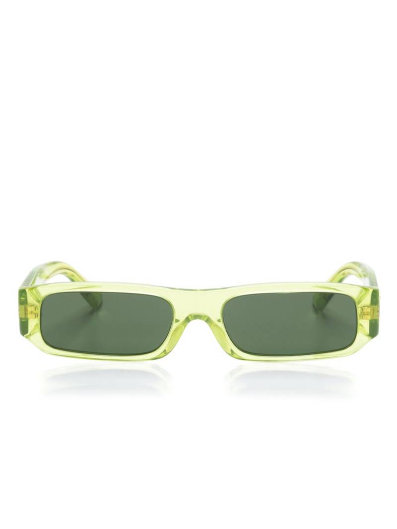 Dolce & Gabbana Kids logo-plaque sunglasses - Green von Dolce & Gabbana Kids