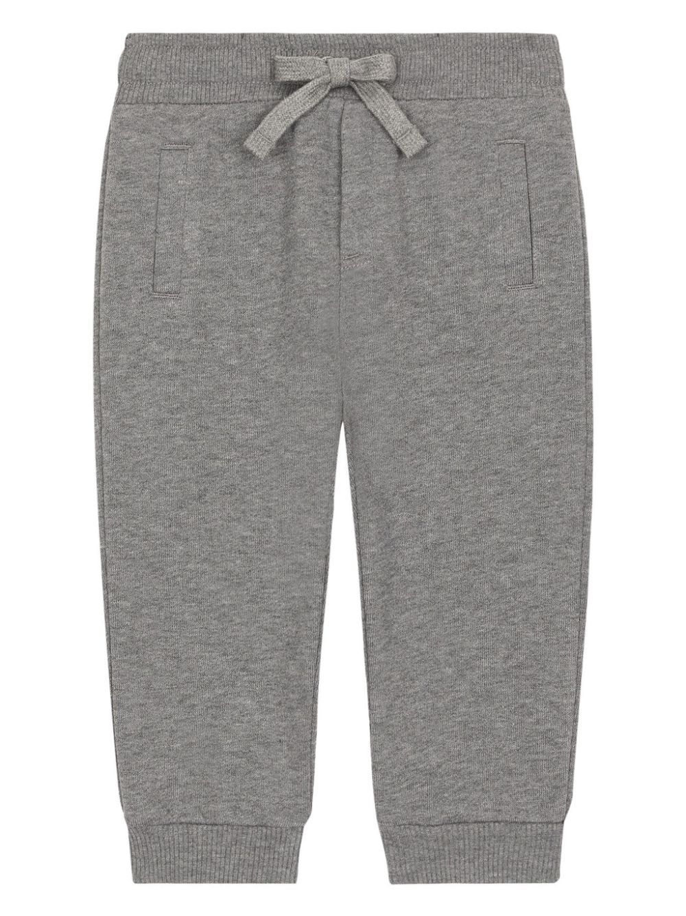 Dolce & Gabbana Kids logo-plaque track pants - Grey von Dolce & Gabbana Kids