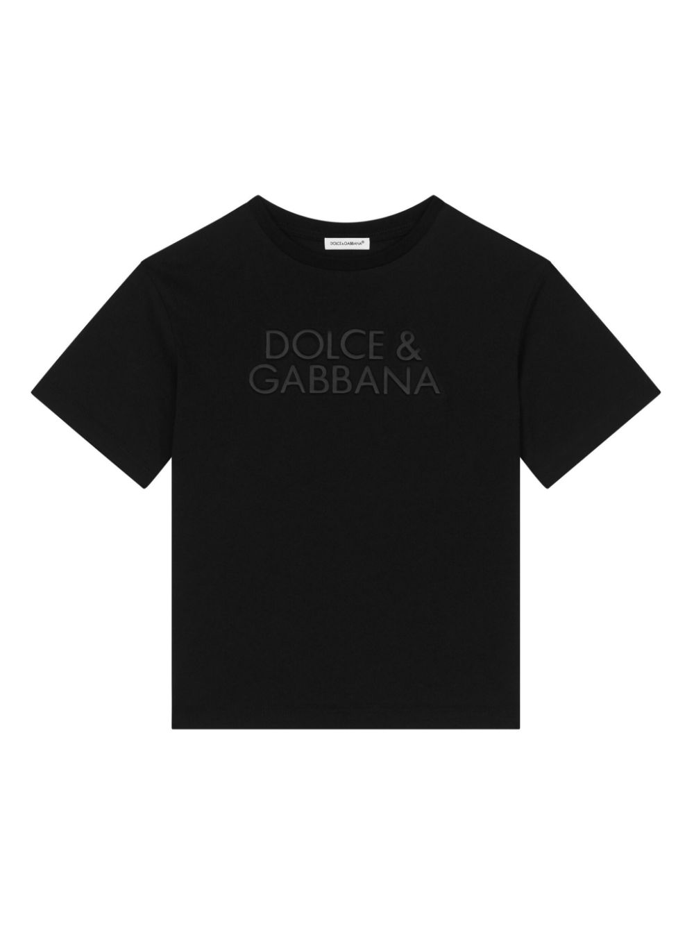 Dolce & Gabbana Kids logo-print T-shirt - Black von Dolce & Gabbana Kids