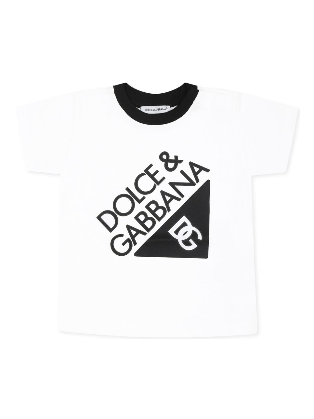 Dolce & Gabbana Kids logo-print T-shirt - White von Dolce & Gabbana Kids