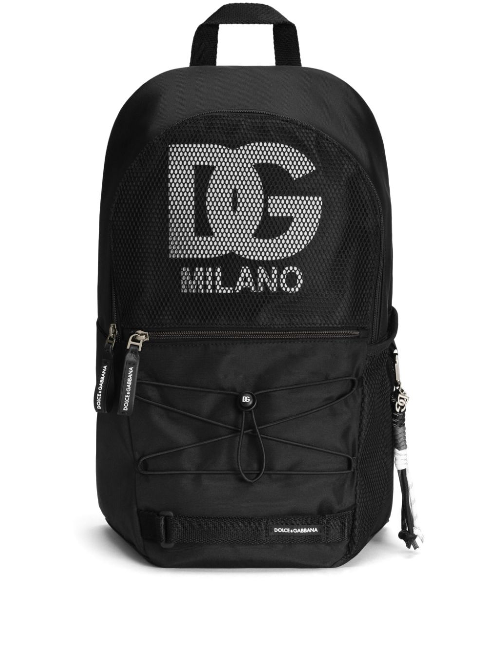 Dolce & Gabbana Kids logo-print backpack - Black von Dolce & Gabbana Kids