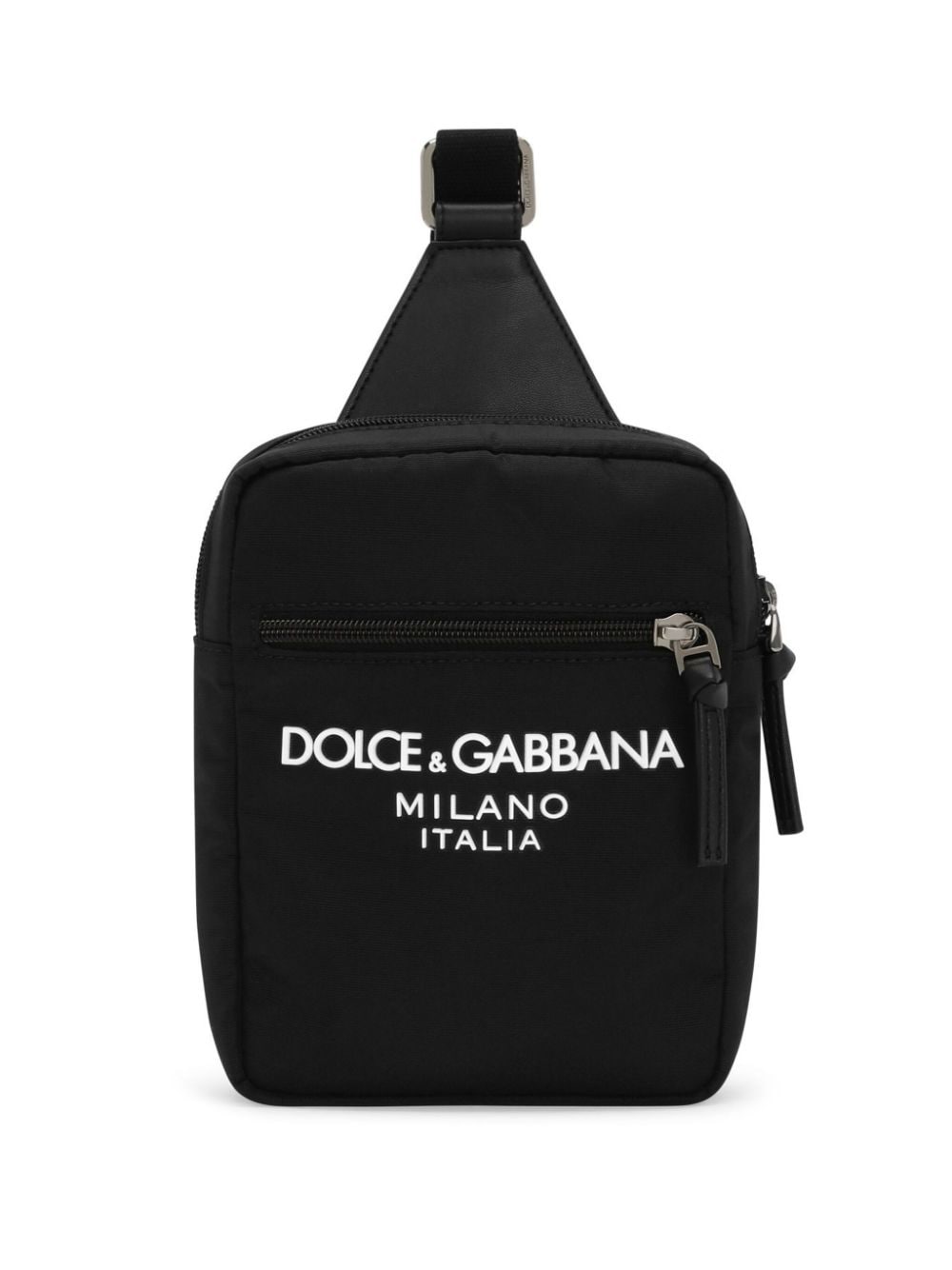 Dolce & Gabbana Kids logo-print belt bag - Black von Dolce & Gabbana Kids