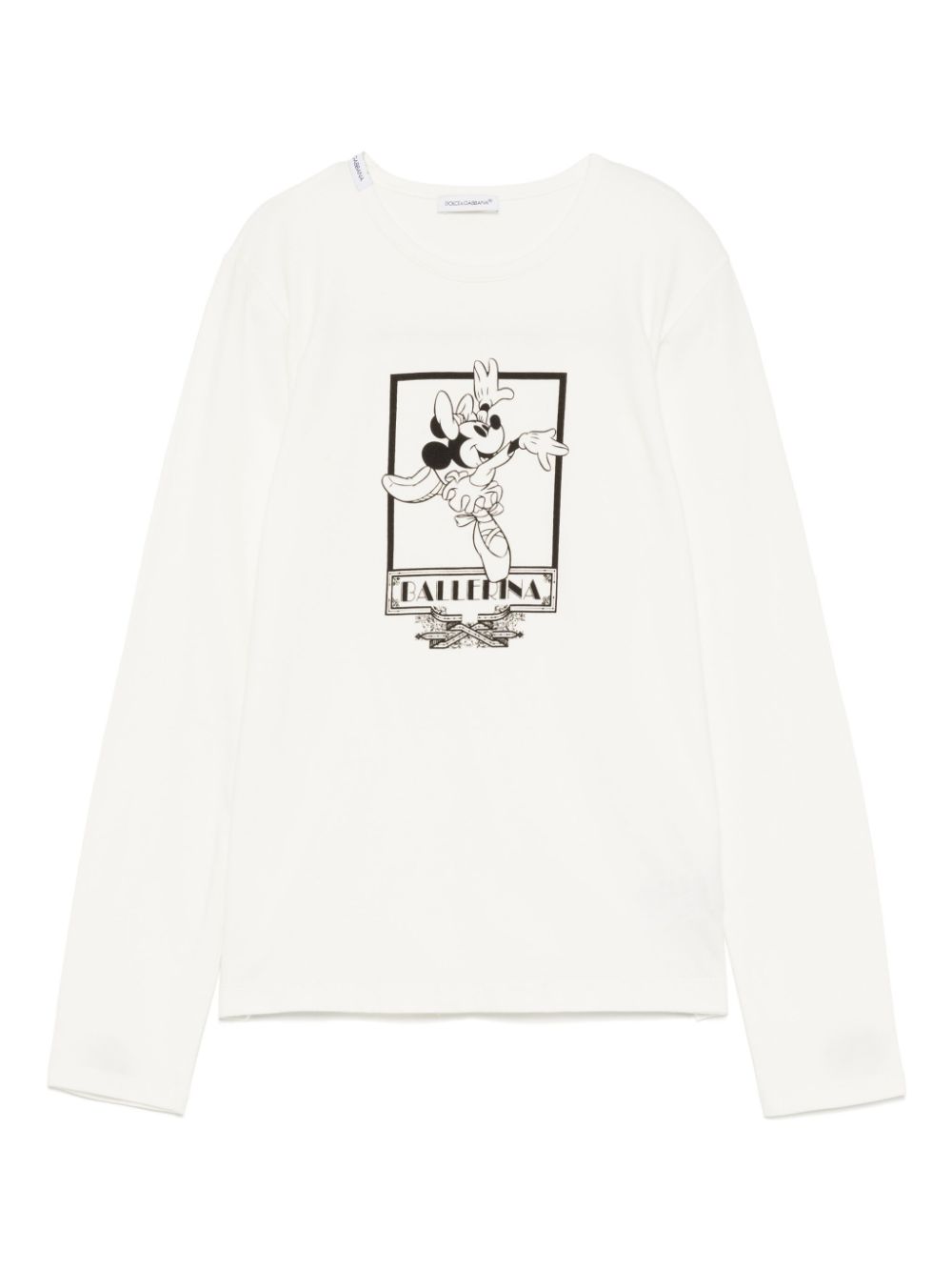 Dolce & Gabbana Kids logo-print cotton T-shirt - Neutrals von Dolce & Gabbana Kids