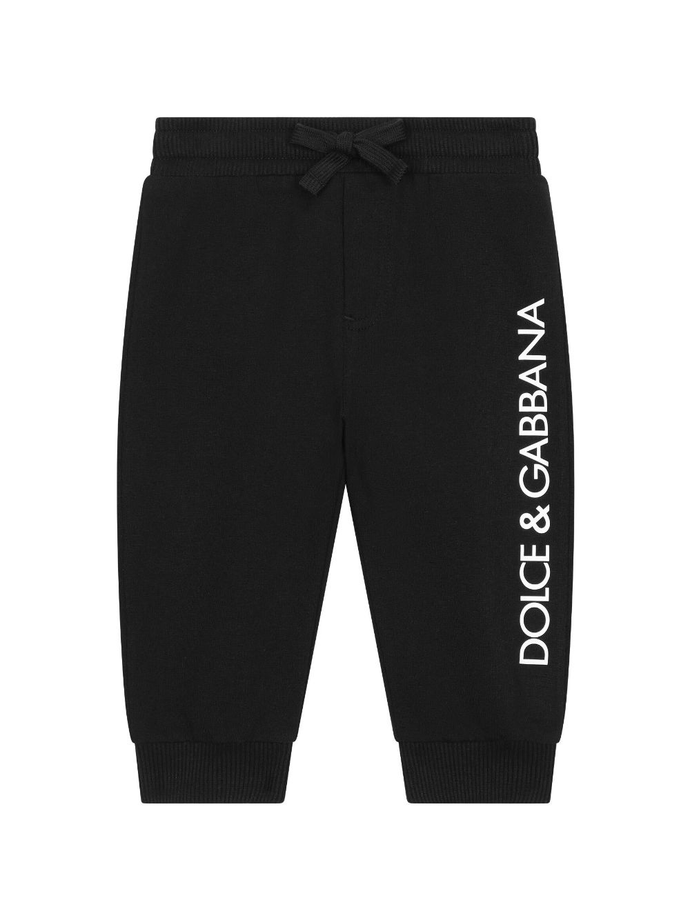 Dolce & Gabbana Kids logo-print jogging trousers - Black von Dolce & Gabbana Kids