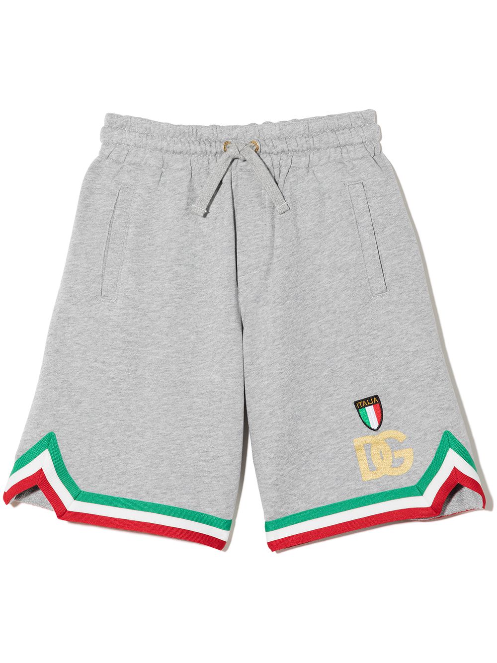 Dolce & Gabbana Kids logo-print track pants - Grey von Dolce & Gabbana Kids