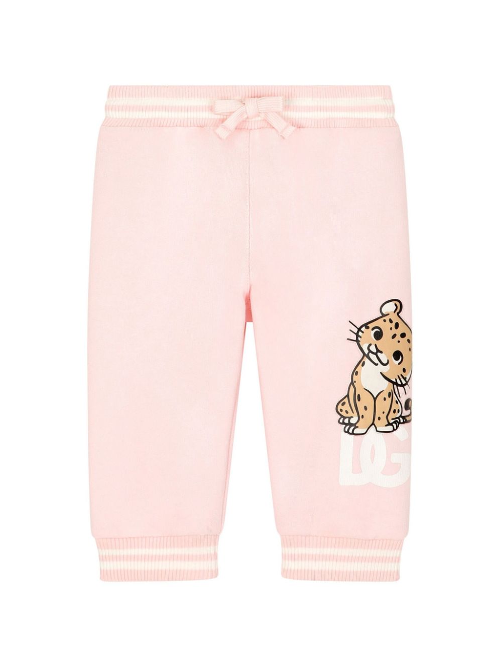 Dolce & Gabbana Kids logo-print track pants - Pink von Dolce & Gabbana Kids