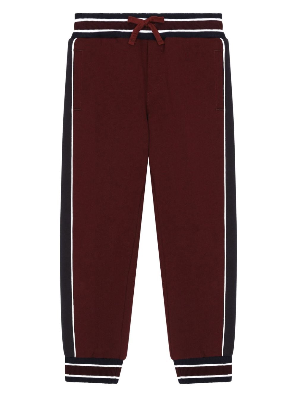 Dolce & Gabbana Kids logo-tag track pants - Red von Dolce & Gabbana Kids