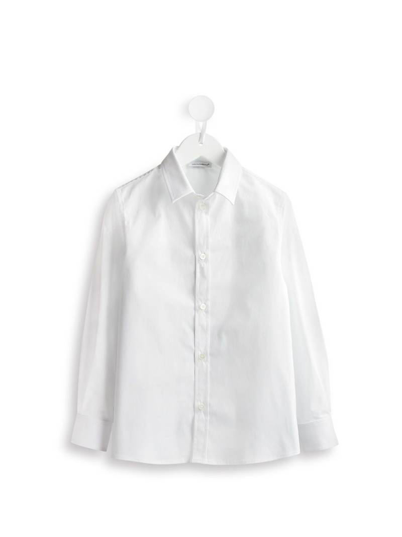 Dolce & Gabbana Kids long sleeve shirt - White von Dolce & Gabbana Kids