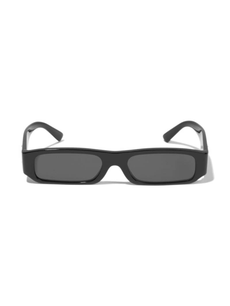 Dolce & Gabbana Kids rectangle-frame tinted sunglasses - Black von Dolce & Gabbana Kids