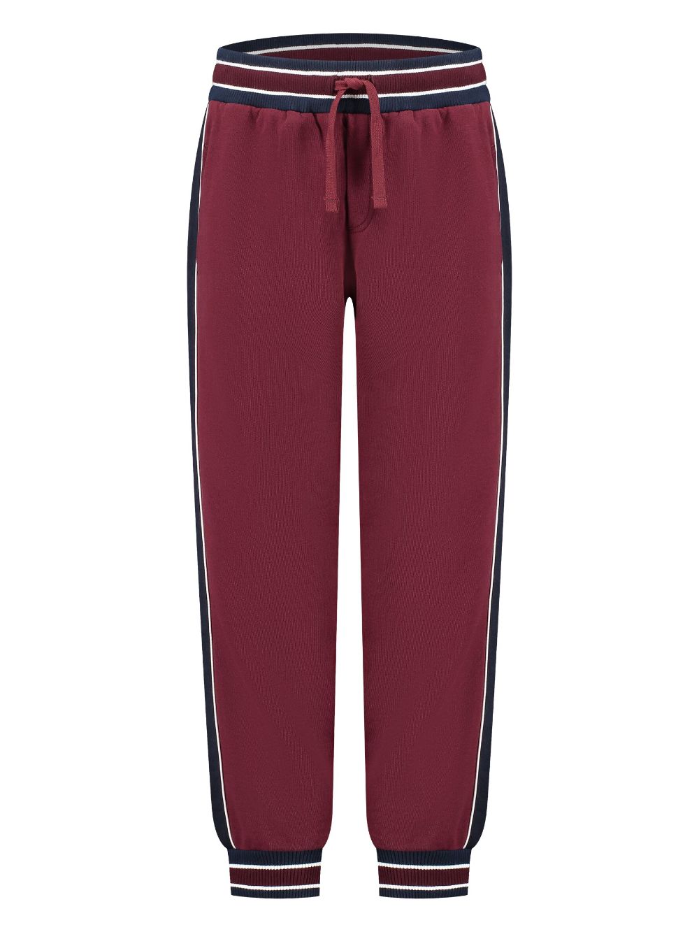 Dolce & Gabbana Kids side-stripe track pants - Red von Dolce & Gabbana Kids