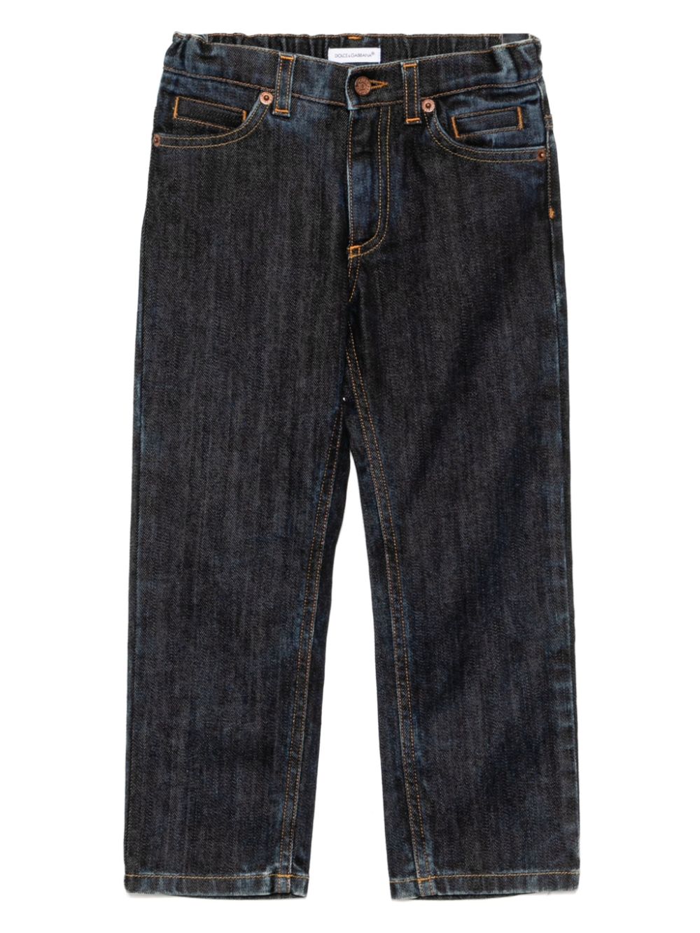 Dolce & Gabbana Kids straight-leg jeans - Blue von Dolce & Gabbana Kids