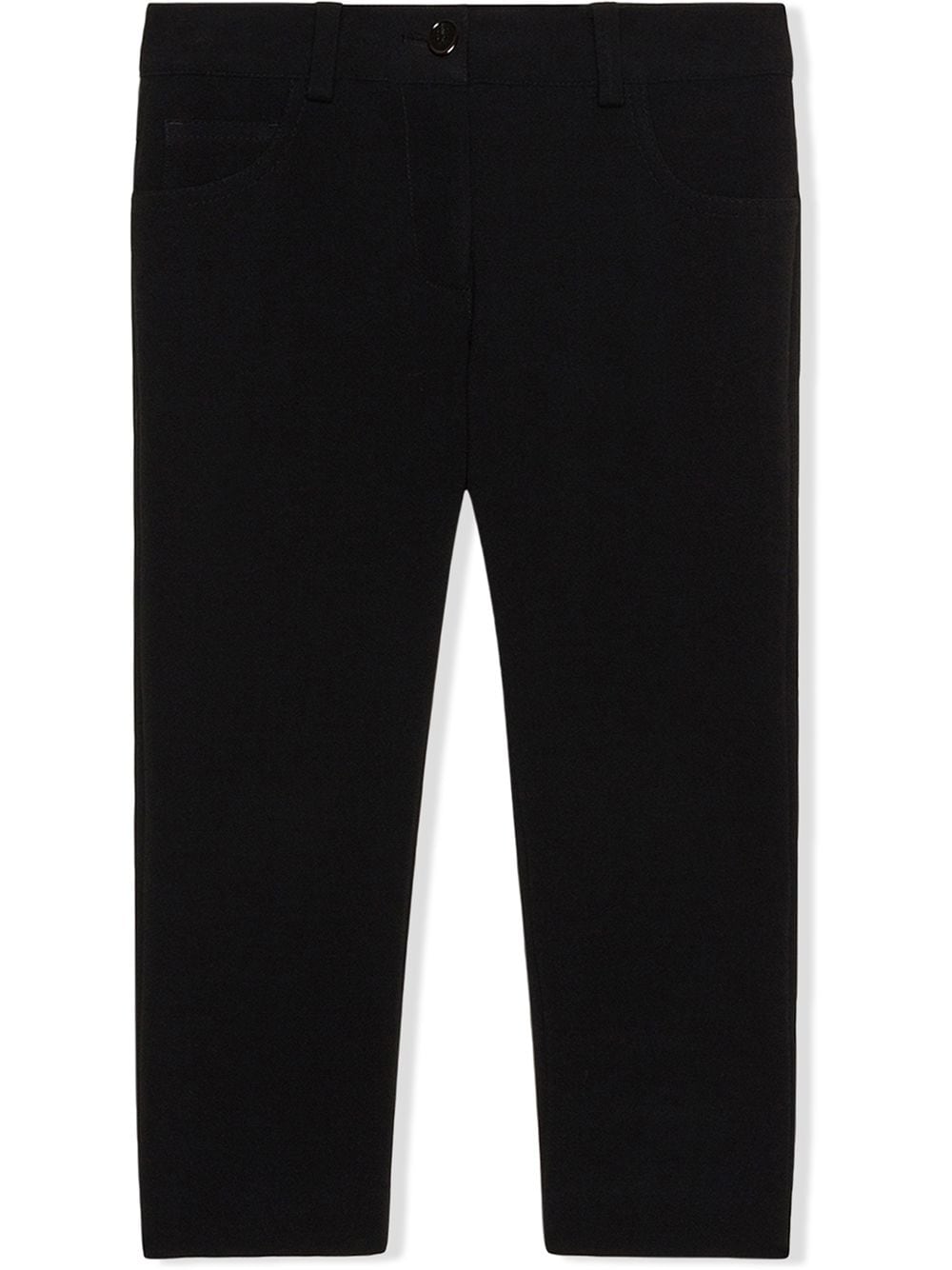 Dolce & Gabbana Kids tapered leg trousers - Black von Dolce & Gabbana Kids