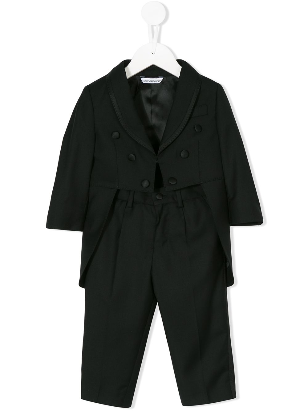 Dolce & Gabbana Kids tuxedo romper - Black von Dolce & Gabbana Kids